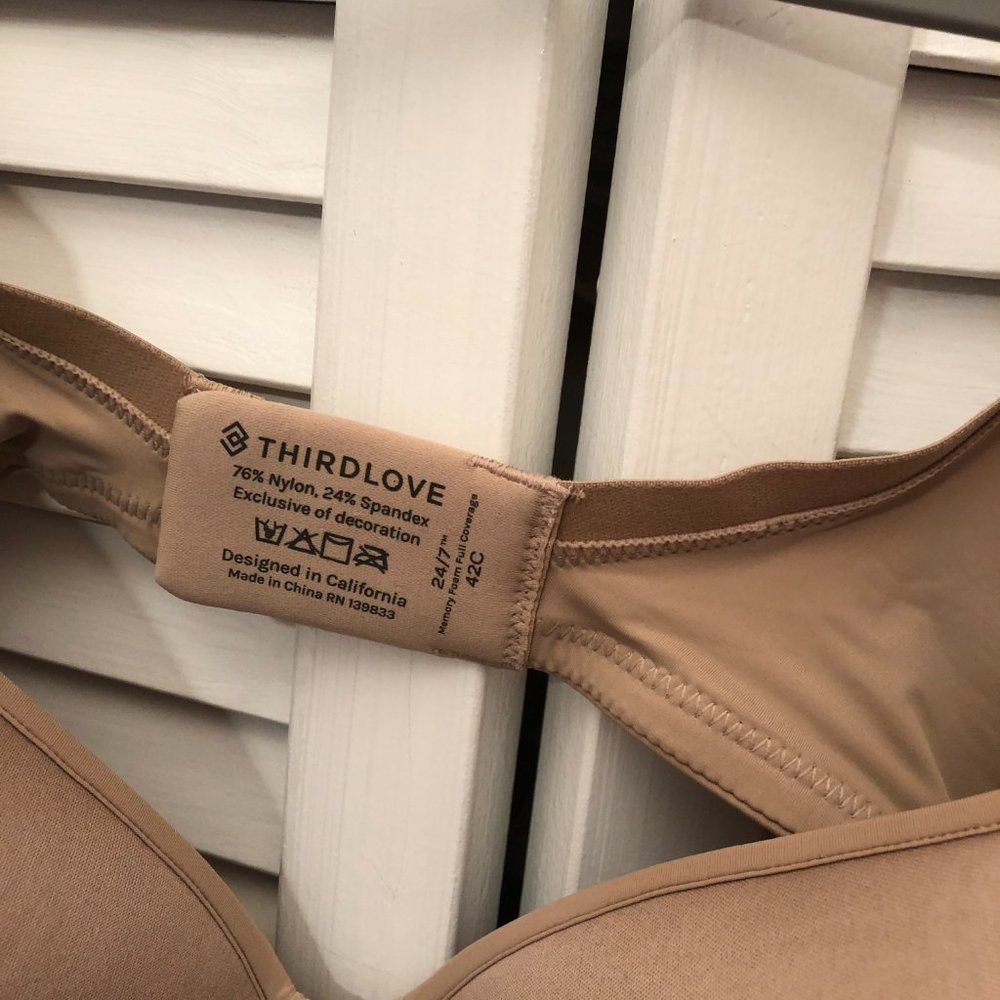 Thirdlove Memory Foam Full Coverage Bra, 42c - image 5